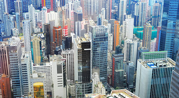istock Hong Kong business district 178379867