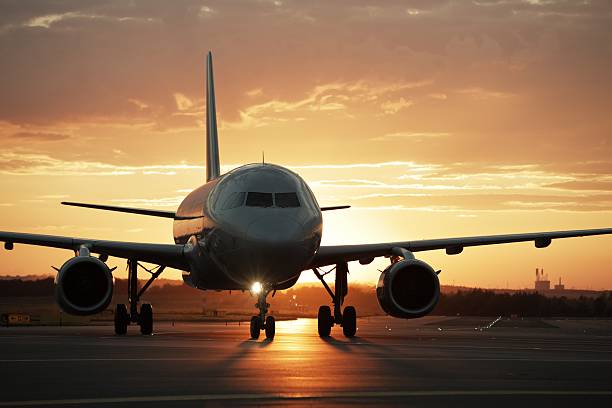 istock Sunset at the airport 178379912