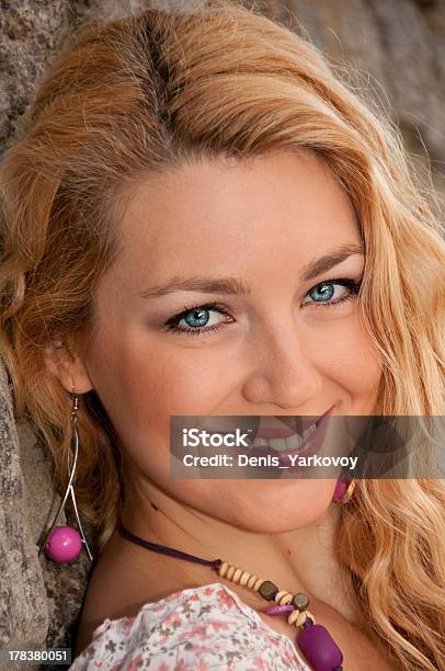 Portrait Of A Blond Woman With Beautiful Hair Stock Photo - Download Image Now - Adult, Beauty, Blond Hair