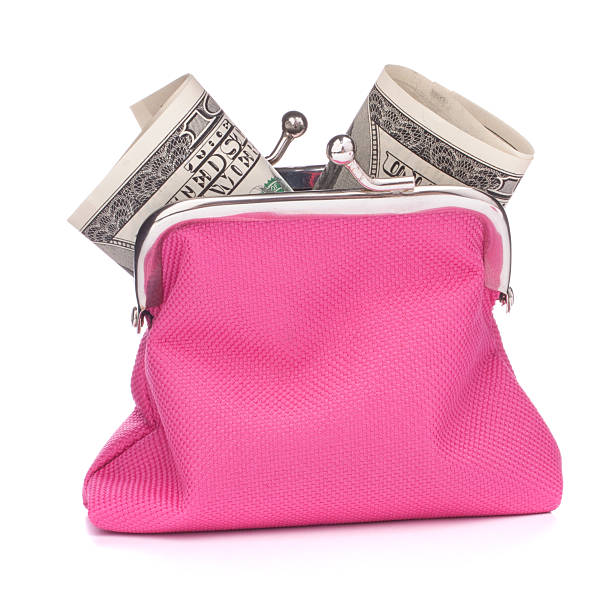 istock Purse with hundred dollar banknote 178380060
