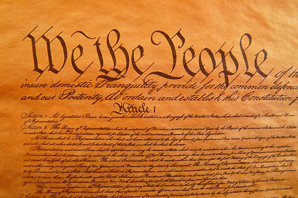 constitution des états-unis - us constitution patriotism fourth of july american revolution photos et images de collection
