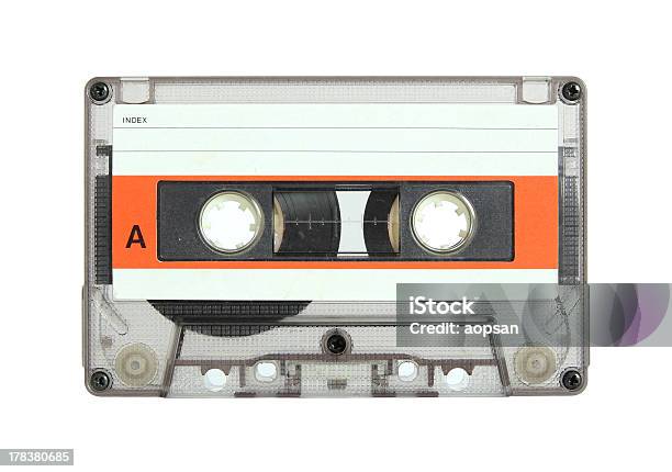 Cassette Tape Stock Photo - Download Image Now - Audio Cassette, 1970, Old-fashioned