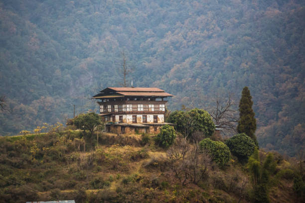 istock Beautiful Punakha landscape view during day time 1783813379