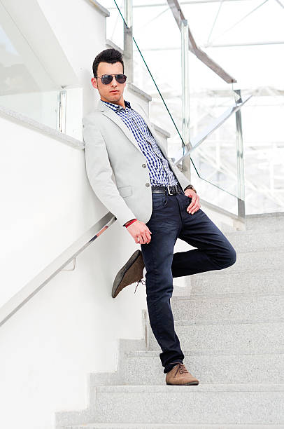 istock Attractive man with tinted sunglasses 178381362