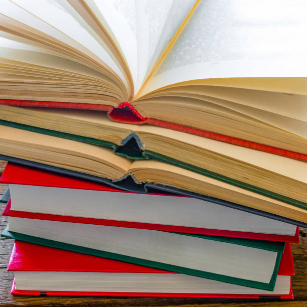 istock stack of books for learning on a wooden background 1783819666
