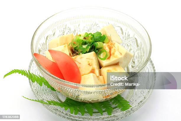 Tofu Salad Stock Photo - Download Image Now - Bean, Cooking, Food