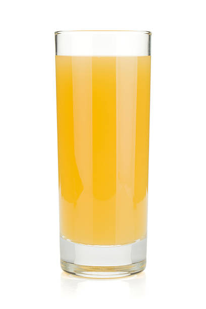 Pineapple juice in a glass