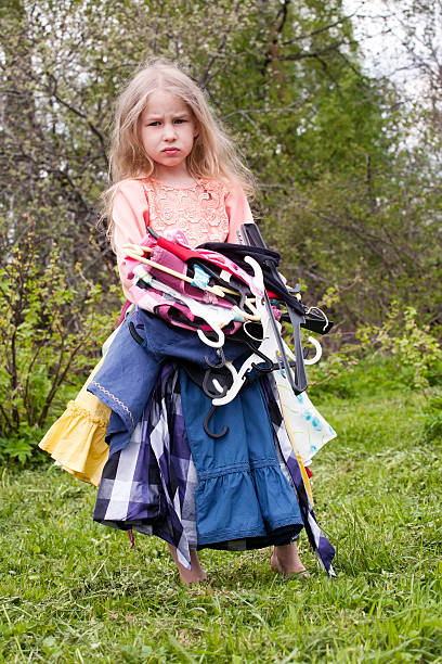 nothing to wear stock photo