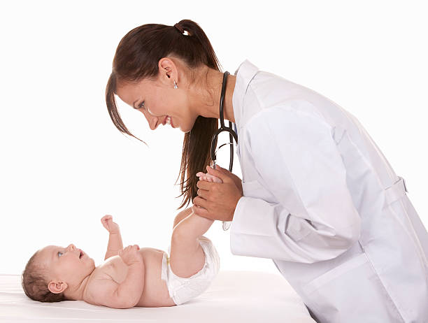 istock female doctor and a baby 178383152