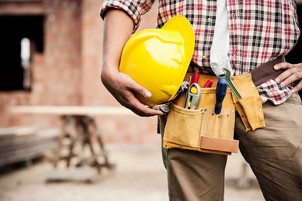 trabajador de construcción - tools for construction fotografías e imágenes de stock