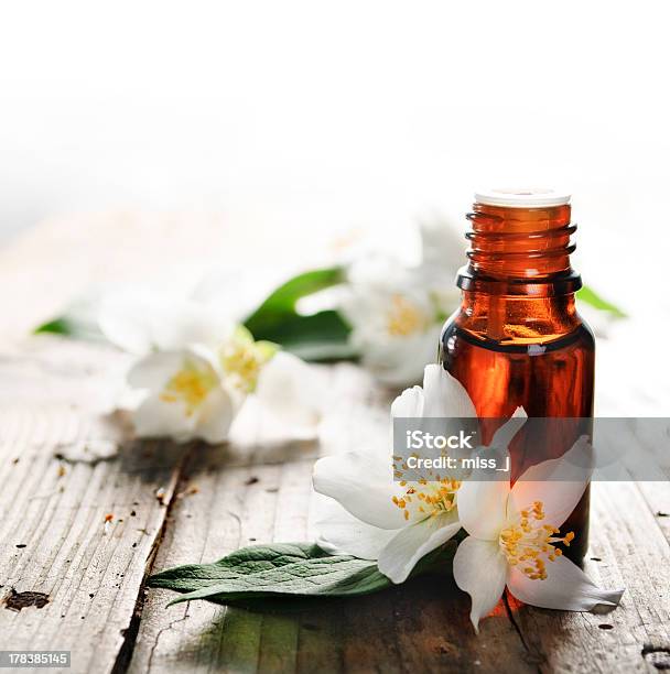 Essential Oil Stock Photo - Download Image Now - Jasmine, Aromatherapy, Scented