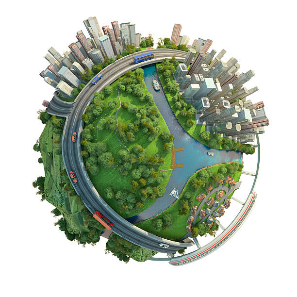 istock isolated concept of miniature globe 178385869