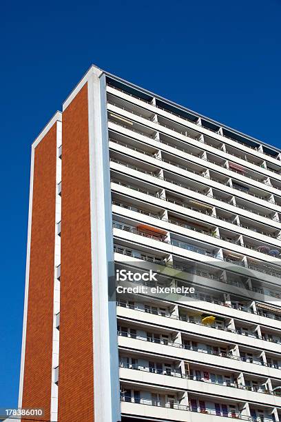 Typical Apartment Building In East Berlin Stock Photo - Download Image Now - Apartment, Architecture, Backgrounds