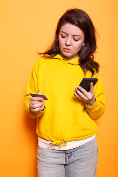 istock Female person doing online shopping 1783860491