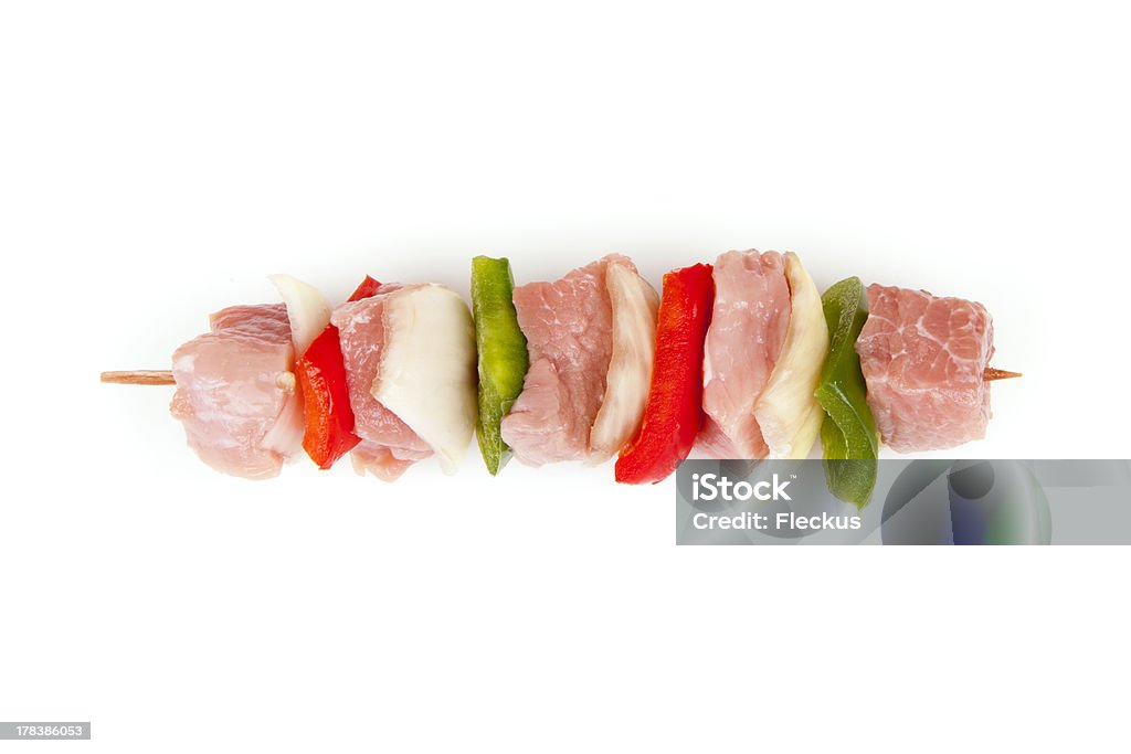 Schaschlik-Shashlik - Foto stock royalty-free di Arrosto - Portata principale