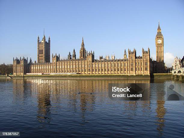 Across The Thames Houses Of Parliament Stock Photo - Download Image Now - Big Ben, British Culture, Capital Cities