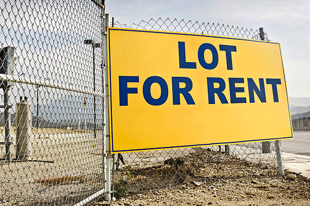 istock Lot for Rent Sign 178387457