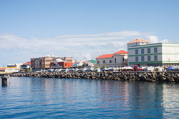 istock Colorful Waterfront on Dominica 178387818
