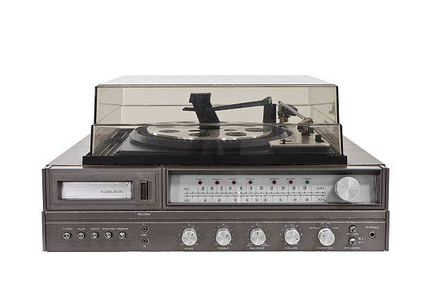 istock 1970's Vintage Stereo Eight Track Turn Table 178388111