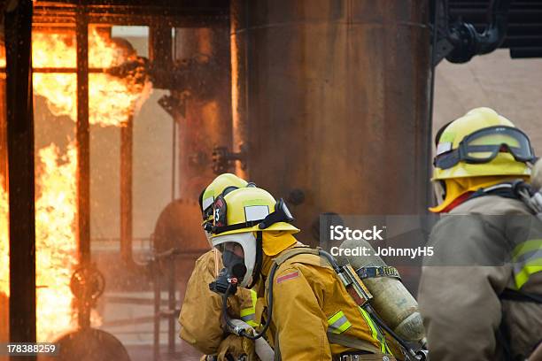 Know Your Surroundings Stock Photo - Download Image Now - Firefighter, Motion, Accidents and Disasters