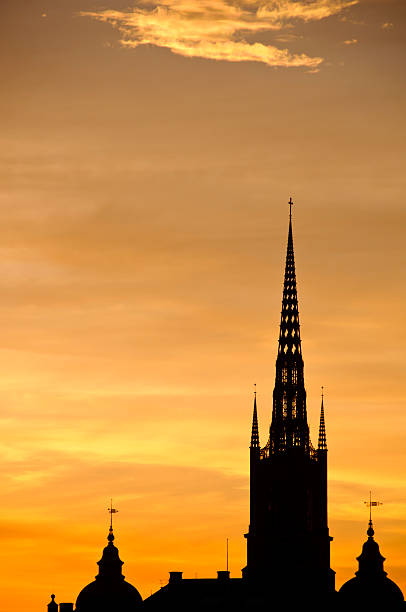 istock Stockholm cityscape at sunset 178389774