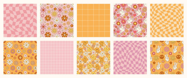 60s Repeating Pattern 63,100+ Smile Repeated Stock Photos, Pictures & Royalty-Free Images ...