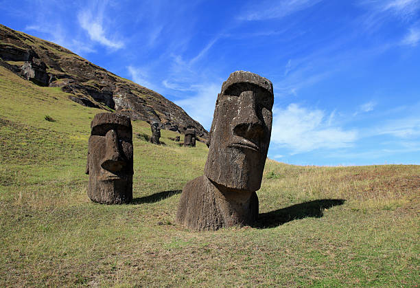 istock Giant moai heads on Easter Island 178390079