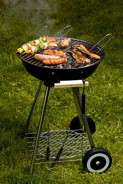 istock Barbecue in the garden, really tasty dinner! 178390395