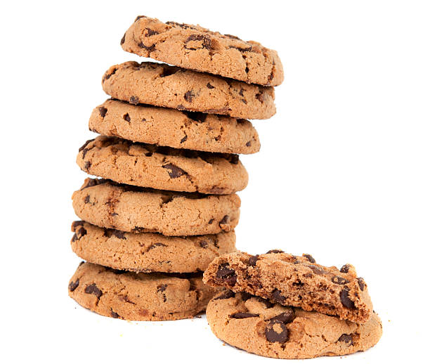 istock Pile of chocolate chip cookies isolated 178390811