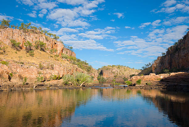 キャサリーン渓谷 - katherine australia northern territory ravine ストックフォトと画像
