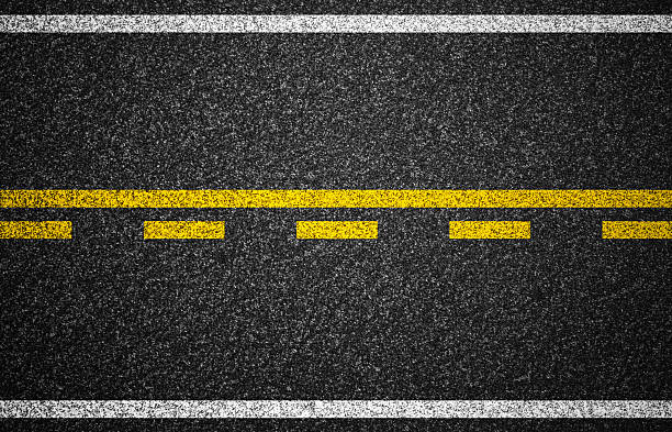 istock Asphalt highway with road markings background 178391319
