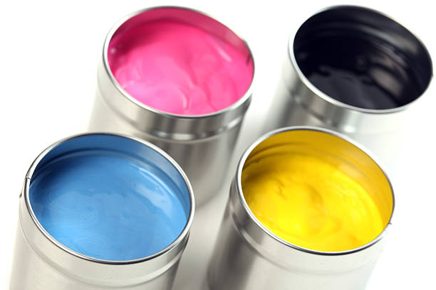 istock CMYK cans of paint 178391987