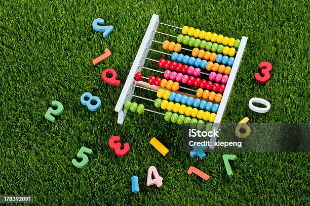 Abacus And Numbers Stock Photo - Download Image Now - Education, Number, Abacus