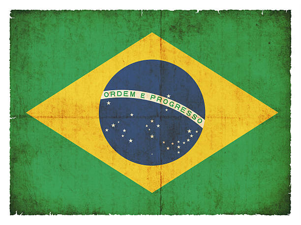 istock Grunge flag of Brazil 178394805