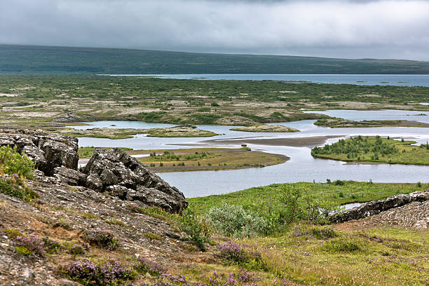 istock Lake in Pingvellir national park, Iceland 178395217