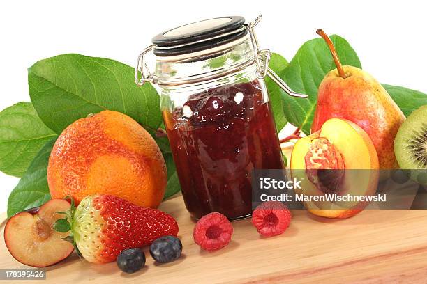 Fruchtmousse Stockfoto und mehr Bilder von Aufstrich - Aufstrich, Blatt - Pflanzenbestandteile, Dessert