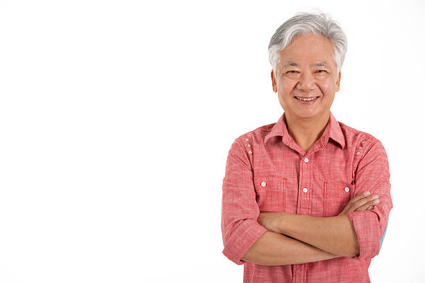 istock Studio Shot Of Chinese Senior Man 178395696