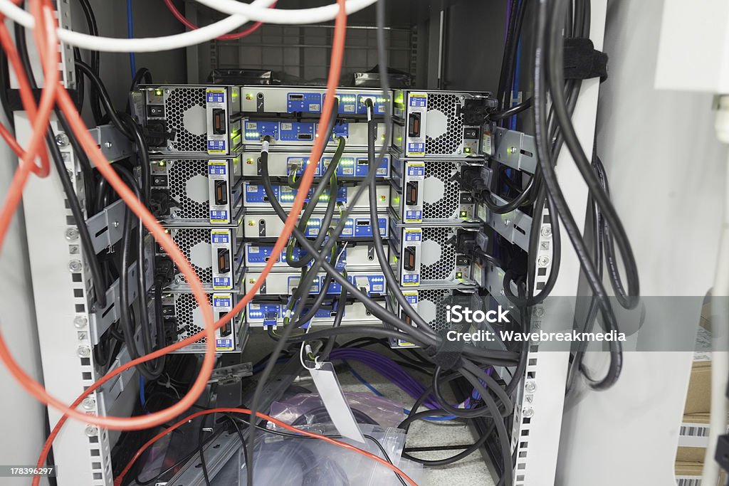 내부 서버 - 로열티 프리 CPU 스톡 사진