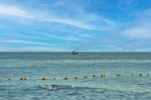 fishing boat in the sea