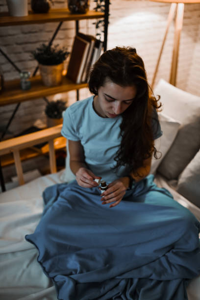 Valerian Root Oil Usage By Female For Better Sleep Quality