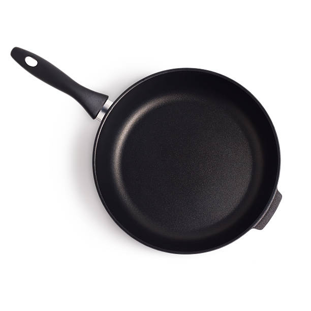 istock pan frying  isolated on white background 178398623
