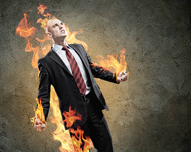 istock Businessman in anger 178398804