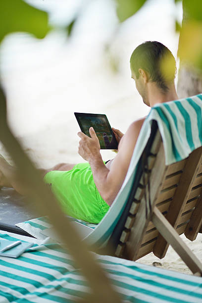 istock happy young  couple at summer vacation have fun and relax 178400171