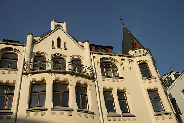 istock historical building in the Riga, Latvia 178400195