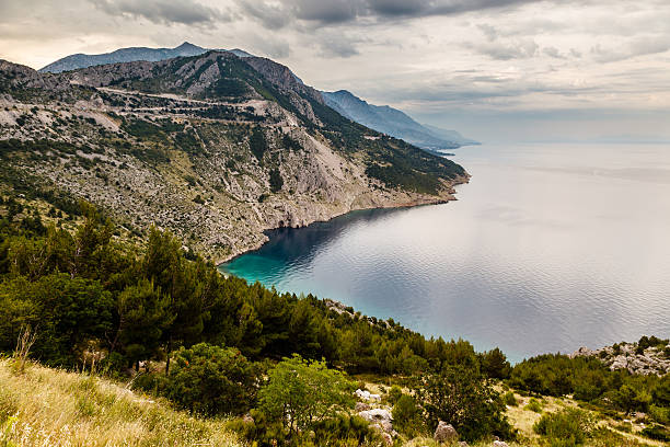 istock View on Makarska Riviera Coast in the Evening, Croatia 178400977
