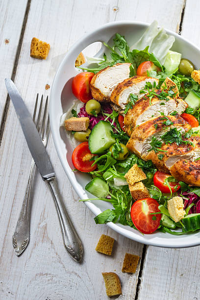 istock Healthy salad made with fresh vegetables 178401067