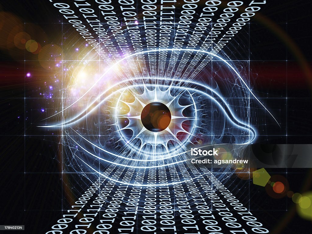 Technologie-eye - Lizenzfrei Abstrakt Stock-Foto