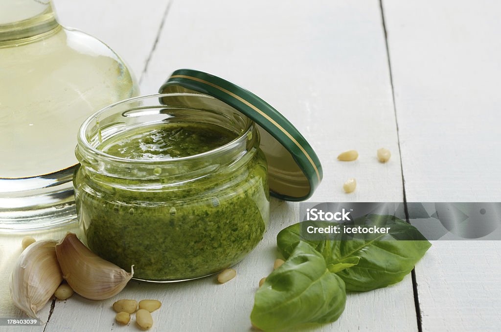 Pesto - Royalty-free Alho Foto de stock