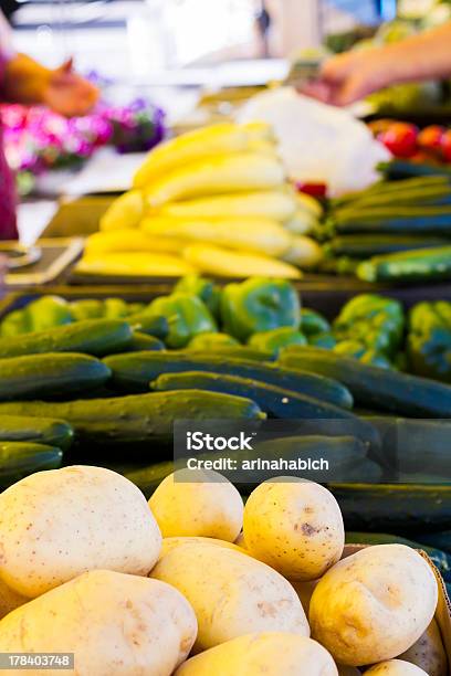 Fresh Produce Stock Photo - Download Image Now - Bazaar Market, Food, Freshness