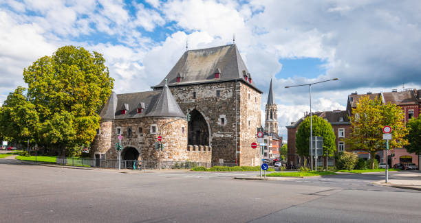 istock Aachen Germany historic city gate or ponttor. 1784078643